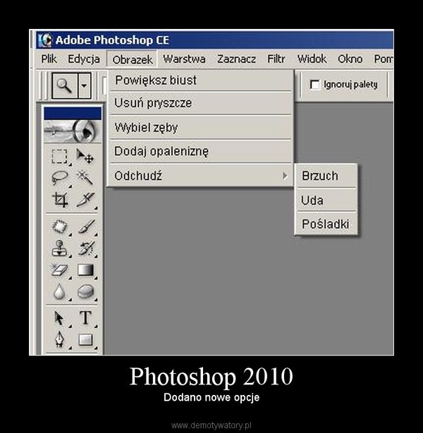 Photoshop 2010 – Dodano nowe opcje 