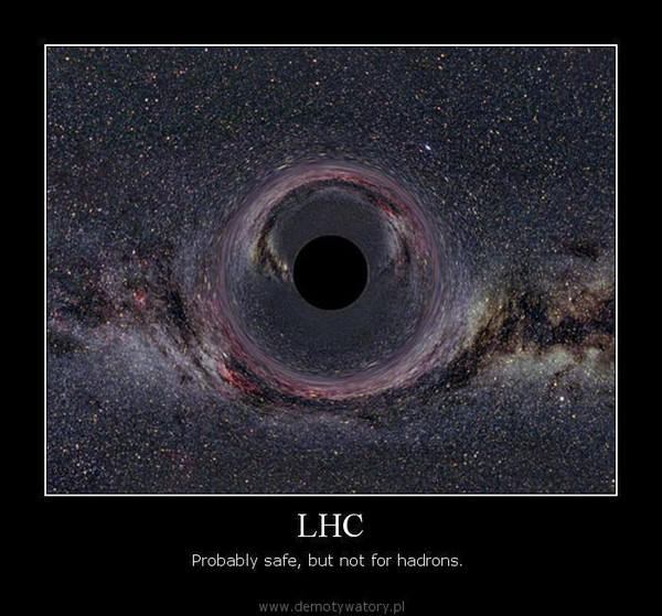 LHC – Probably safe, but not for hadrons.   