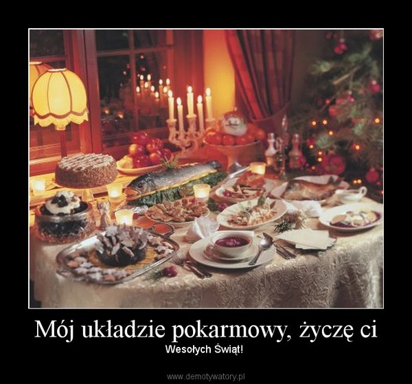 Mój układzie pokarmowy, życzę ci – Wesołych Świąt!  