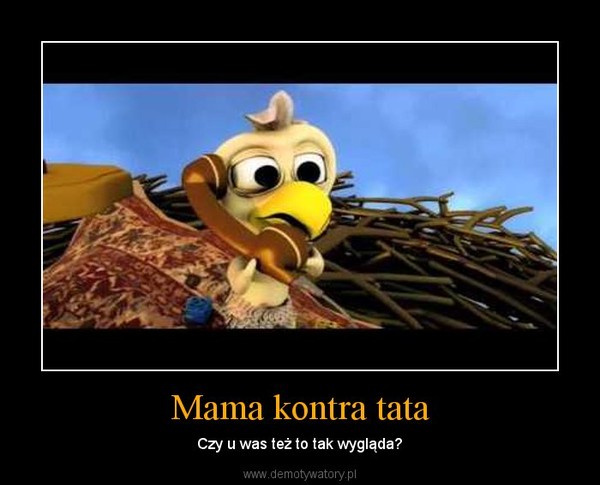 Mama kontra tata – Czy u was też to tak wygląda? 