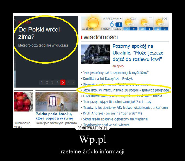 Wp.pl – rzetelne źródło informacji 