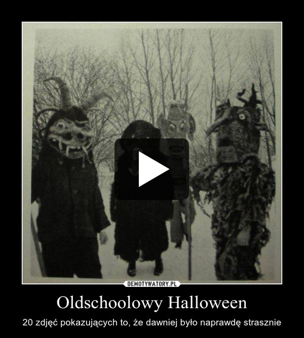 Oldschoolowy Halloween