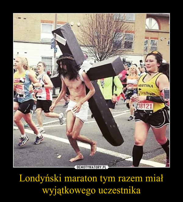 Londyński maraton tym razem miał wyjątkowego uczestnika