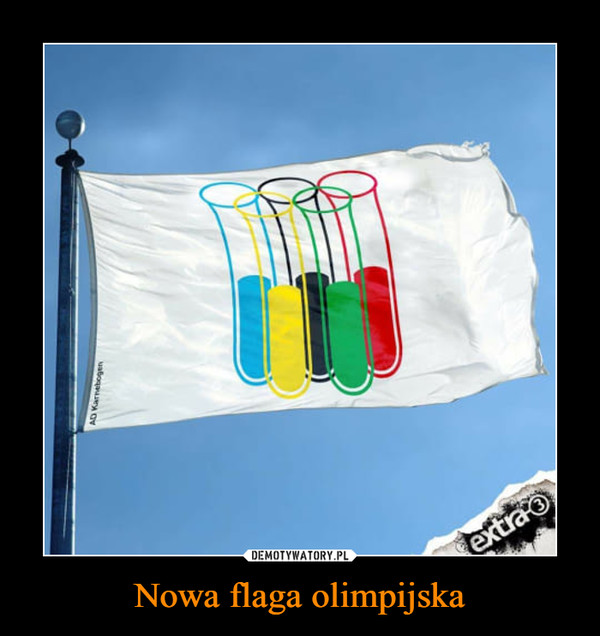Nowa flaga olimpijska –  