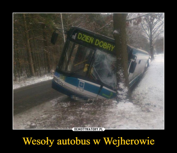 Wesoły autobus w Wejherowie –  Dzień dobry
