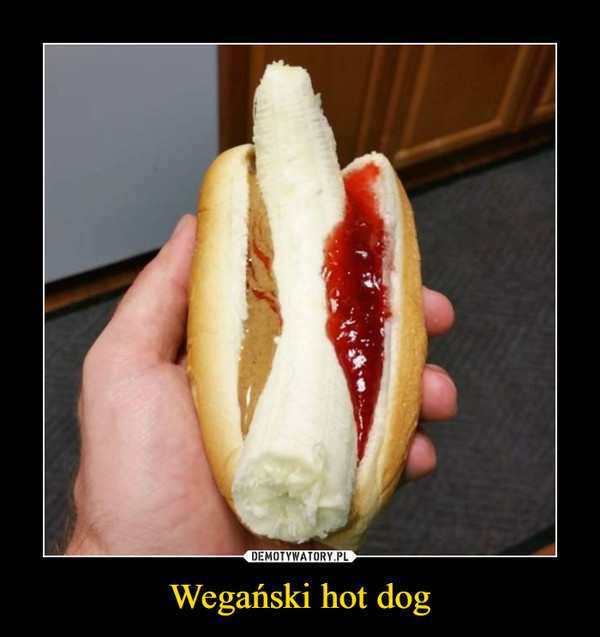 Wegański hot dog –  