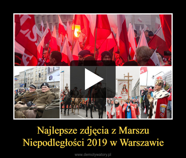 Najlepsze zdjęcia z Marszu Niepodległości 2019 w Warszawie –  
