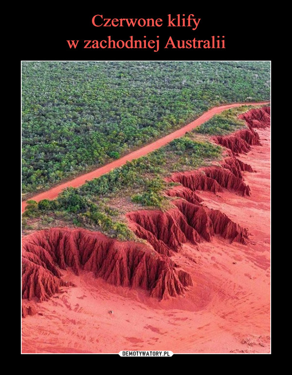 Czerwone klify
w zachodniej Australii