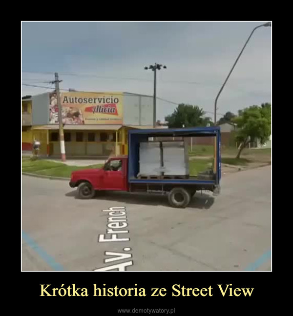 Krótka historia ze Street View –  