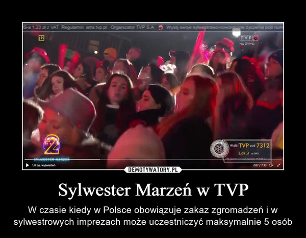 Sylwester Marzeń w TVP