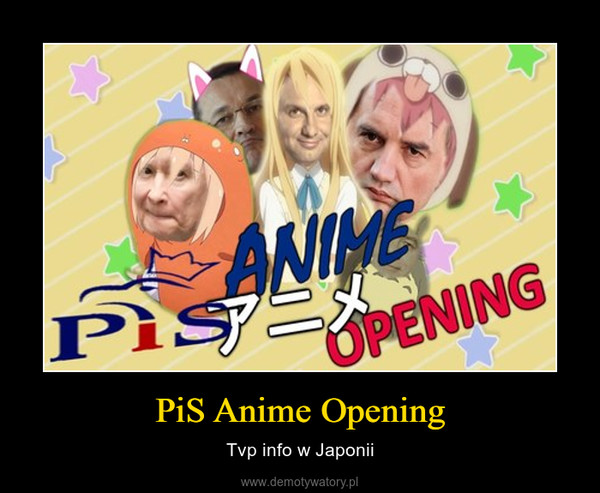 PiS Anime Opening – Tvp info w Japonii 