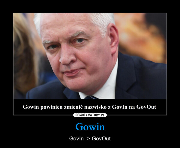 Gowin – GovIn -> GovOut 