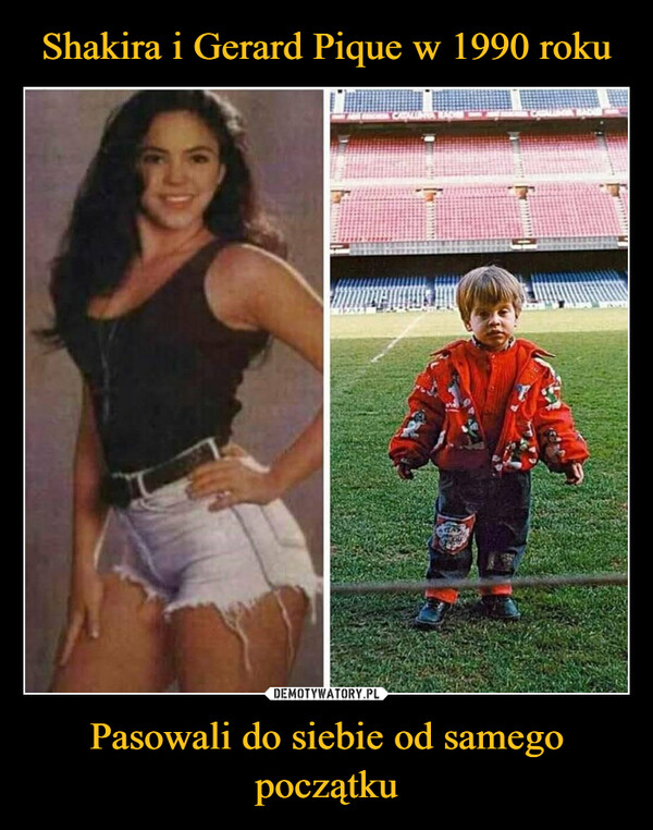 Shakira i Gerard Pique w 1990 roku Pasowali do siebie od samego początku