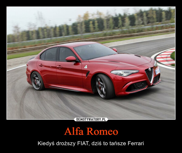 Alfa Romeo – Kiedyś droższy FIAT, dziś to tańsze Ferrari 