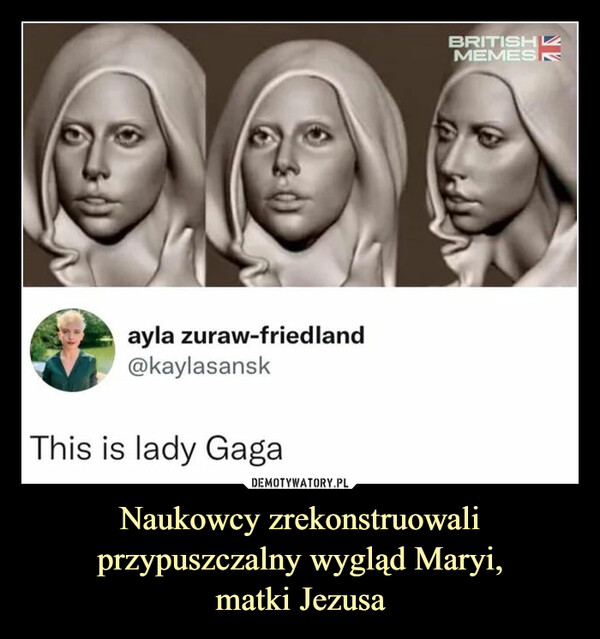 Naukowcy zrekonstruowali przypuszczalny wygląd Maryi,matki Jezusa –  