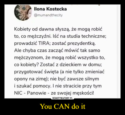 You CAN do it
