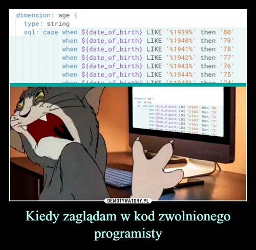 Kiedy zaglądam w kod zwolnionego programisty