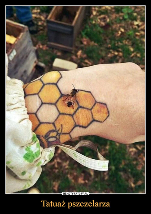 Tatuaż pszczelarza