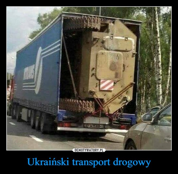 Ukraiński transport drogowy –  GLASIF IT FITS, IT SHIPS.