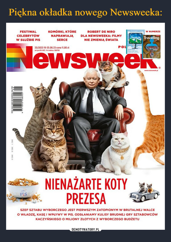 Piękna okładka nowego Newsweeka: