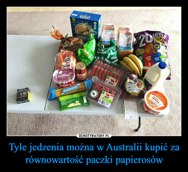 Tyle jedzenia można w Australii kupić za równowartość paczki papierosów –  wwwLANE AND TEETHBROWNINGRTUITIFTBRUSHEDMERECHOUARDERPROBunchCarrotsmythesStrawberrygatoryZafarelliWHEATCHEESE SUKCESWHE900FIBRE$6.52beansBEEFBEEF15SUPREMEDEESECON5MIXECHINRINGSspreadDE