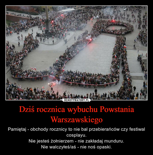 Dziś rocznica wybuchu Powstania Warszawskiego