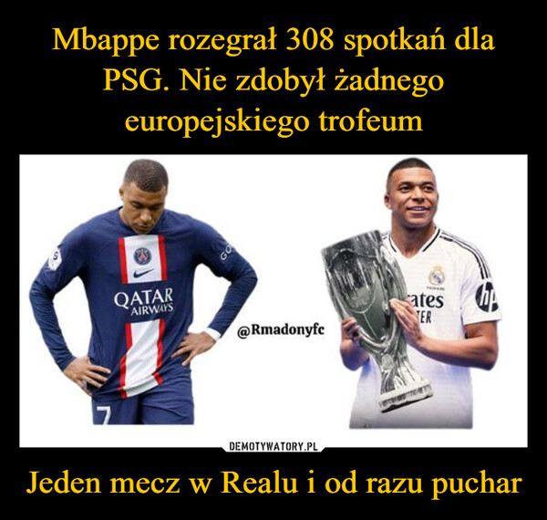 Jeden mecz w Realu i od razu puchar –  QATARAIRWAYSGOatesTERRmadonyfe