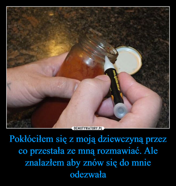 Pokłóciłem się z moją dziewczyną przez co przestała ze mną rozmawiać. Ale znalazłem aby znów się do mnie odezwała –  www.lagotita.com.ar